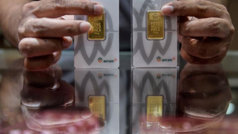 Harga Emas Antam Naik Rp 21.000, Tembus Rp 2,343 Juta per Gram