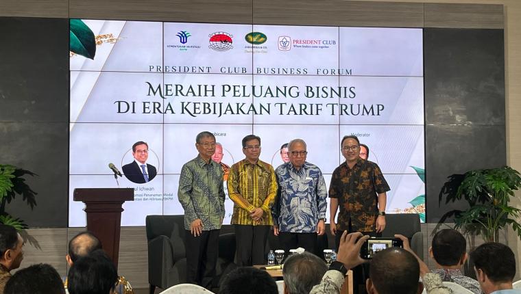 Benny Soetrisno Tegaskan Strategi Ekspor Nasional Hadapi Tarif Trump di President Club Business Forum